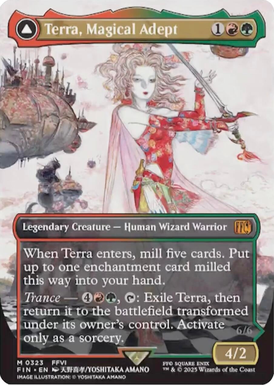 Image for Terra, Magical Adept (Borderless) [323] - Magic: The Gathering
