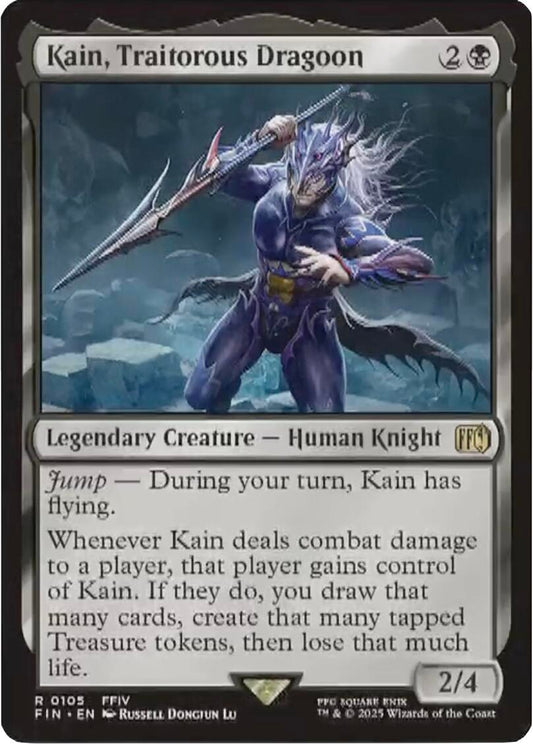 Image for Kain, Traitorous Dragoon [105] - Magic: The Gathering