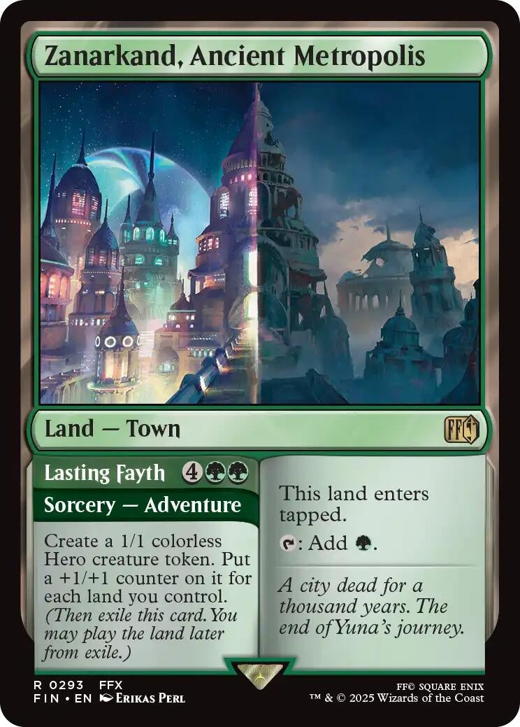 Image for Zanarkand, Ancient Metropolis [293] - Magic: The Gathering