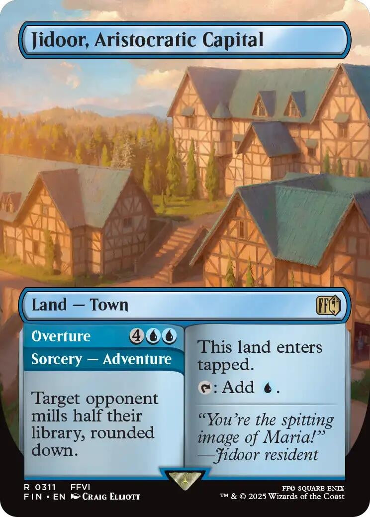 Image for Jidoor, Aristocratic Capital (Borderless) [311] - Magic: The Gathering