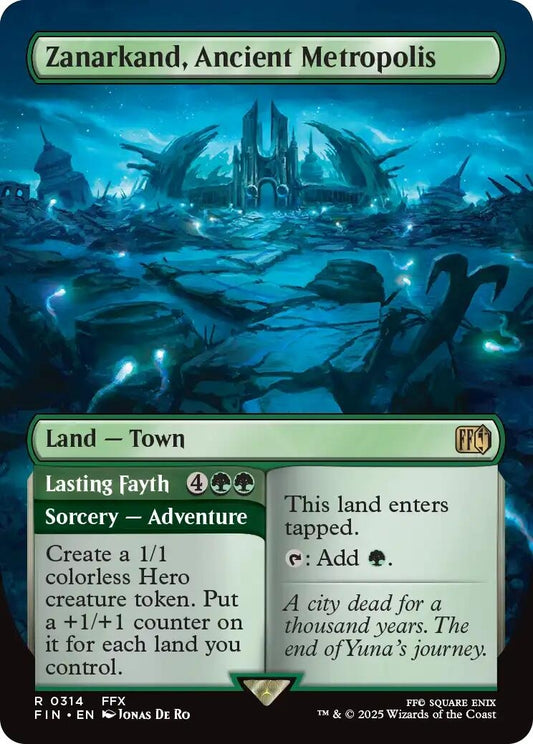 Image for Zanarkand, Ancient Metropolis (Borderless) [314] - Magic: The Gathering
