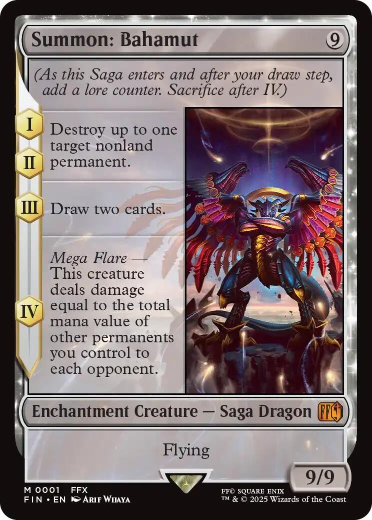 Image for Summon: Bahamut [1] - Magic: The Gathering