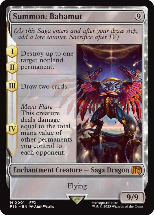 Image for Summon: Bahamut [1] - Magic: The Gathering