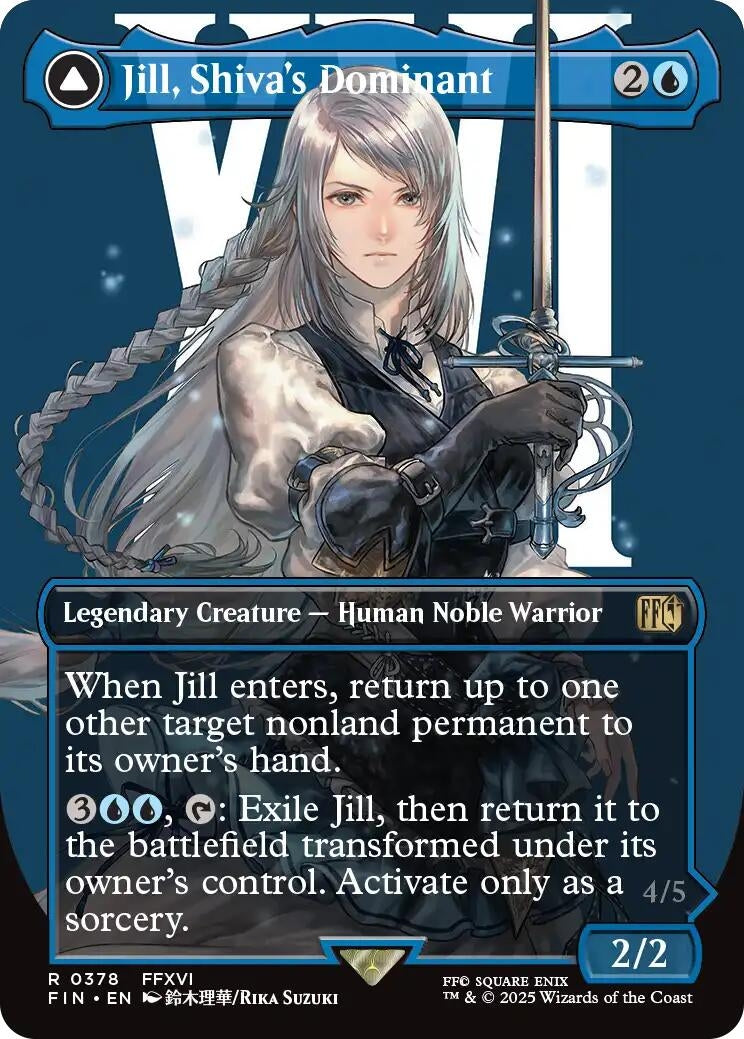 Image for Jill, Shiva's Dominant (Borderless) [378] - Magic: The Gathering
