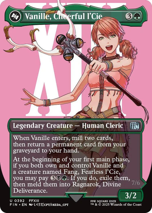 Image for Vanille, Cheerful l'Cie (Borderless) [392] - Magic: The Gathering