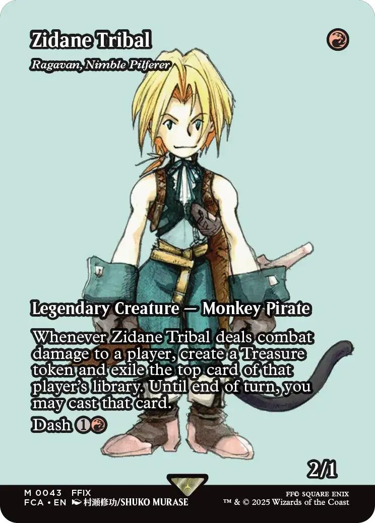 Image for Zidane Tribal - Ragavan, Nimble Pilferer (Showcase) [43] - Magic: The Gathering