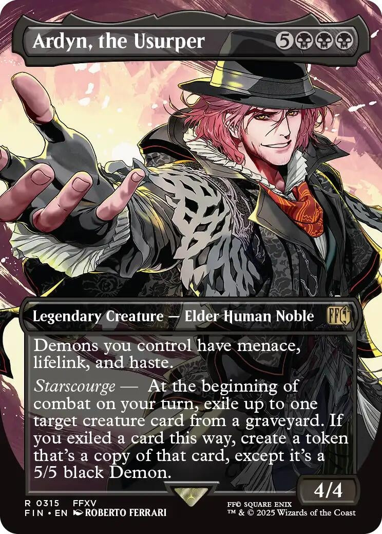 Image for Ardyn, the Usurper (0315) (Borderless) [315] - Magic: The Gathering