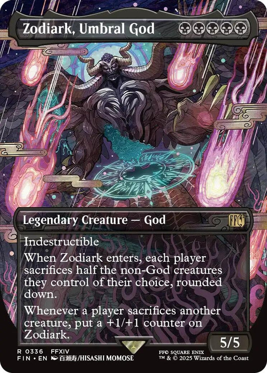 Image for Zodiark, Umbral God (Borderless) [336] - Magic: The Gathering