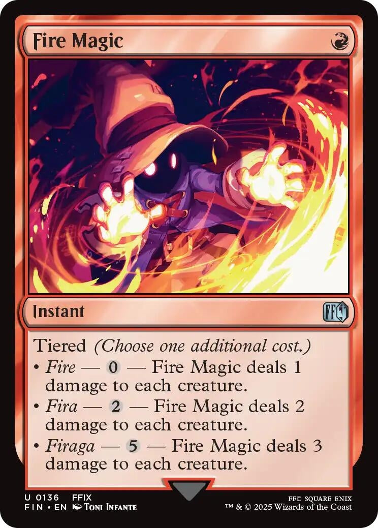 Image for Fire Magic [136] - Magic: The Gathering
