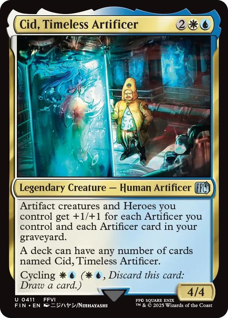 Image for Cid, Timeless Artificer (0411) [411] - Magic: The Gathering