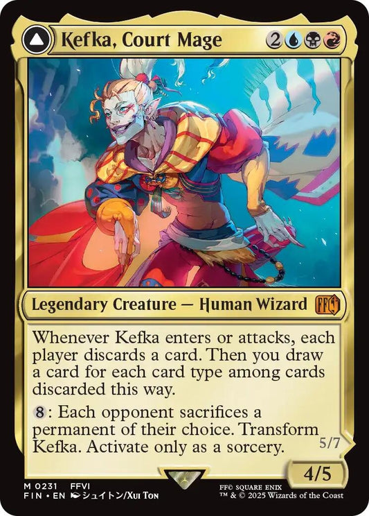 Image for Kefka, Court Mage [231] - Magic: The Gathering