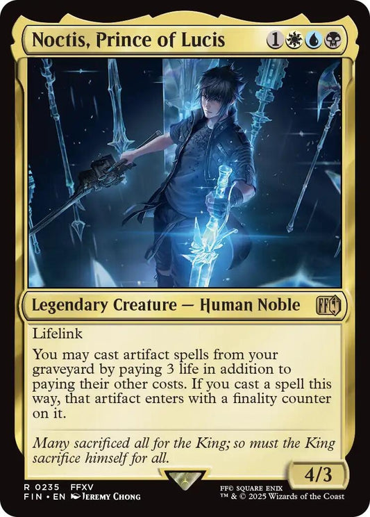 Image for Noctis, Prince of Lucis [235] - Magic: The Gathering