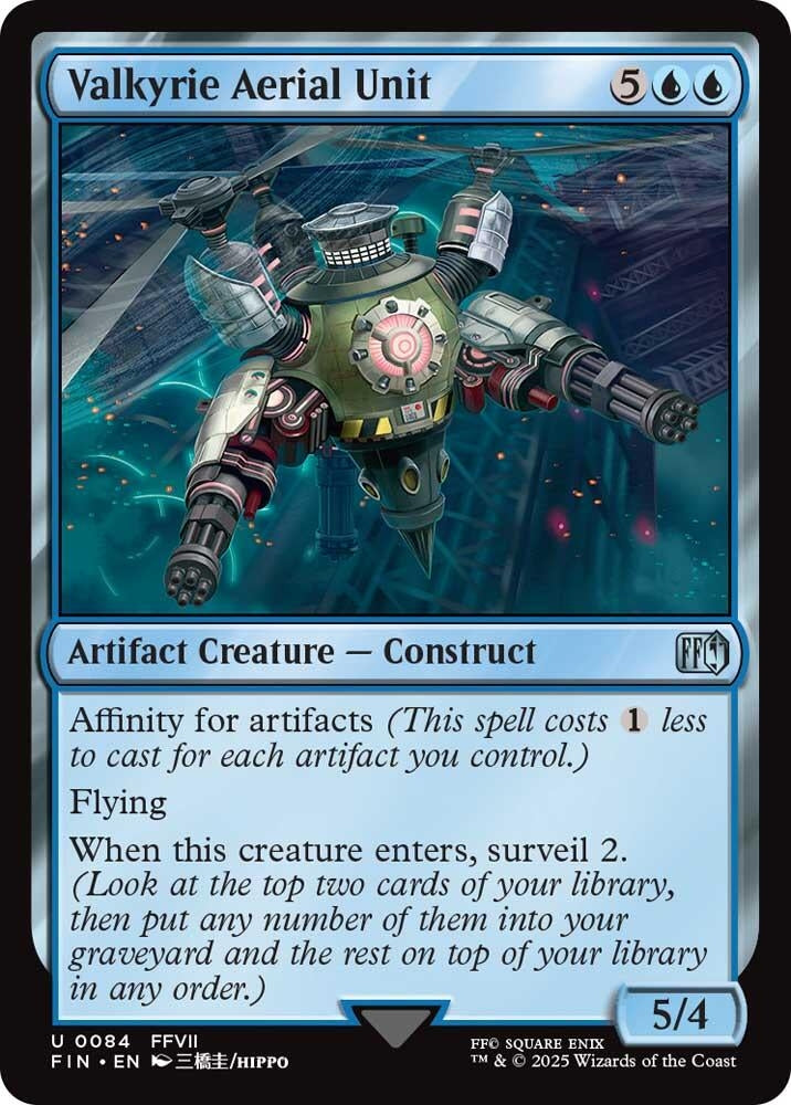 Image for Valkyrie Aerial Unit [84] - Magic: The Gathering
