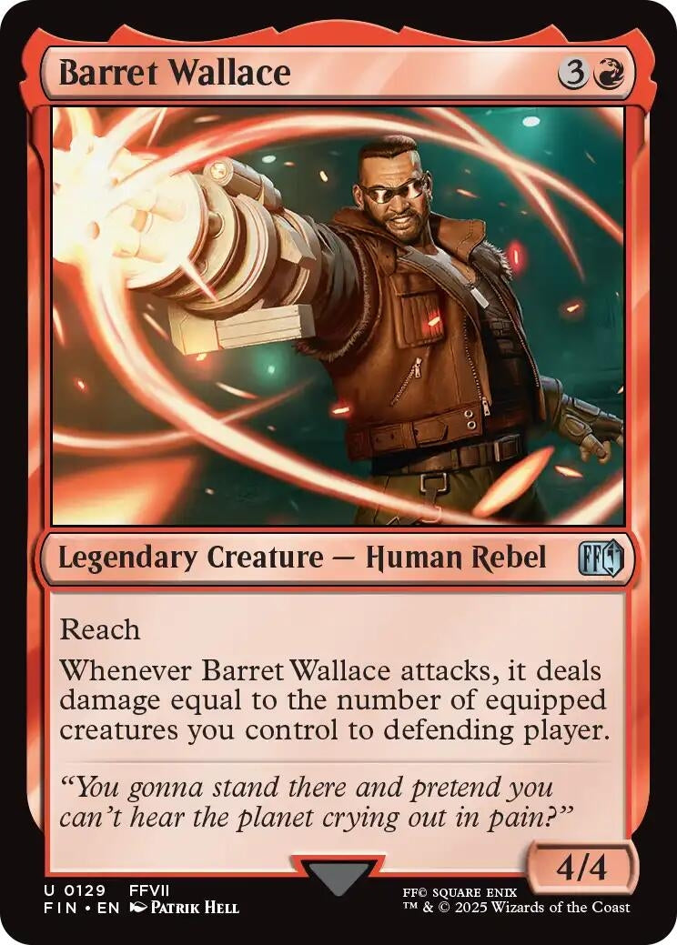 Image for Barret Wallace [129] - Magic: The Gathering