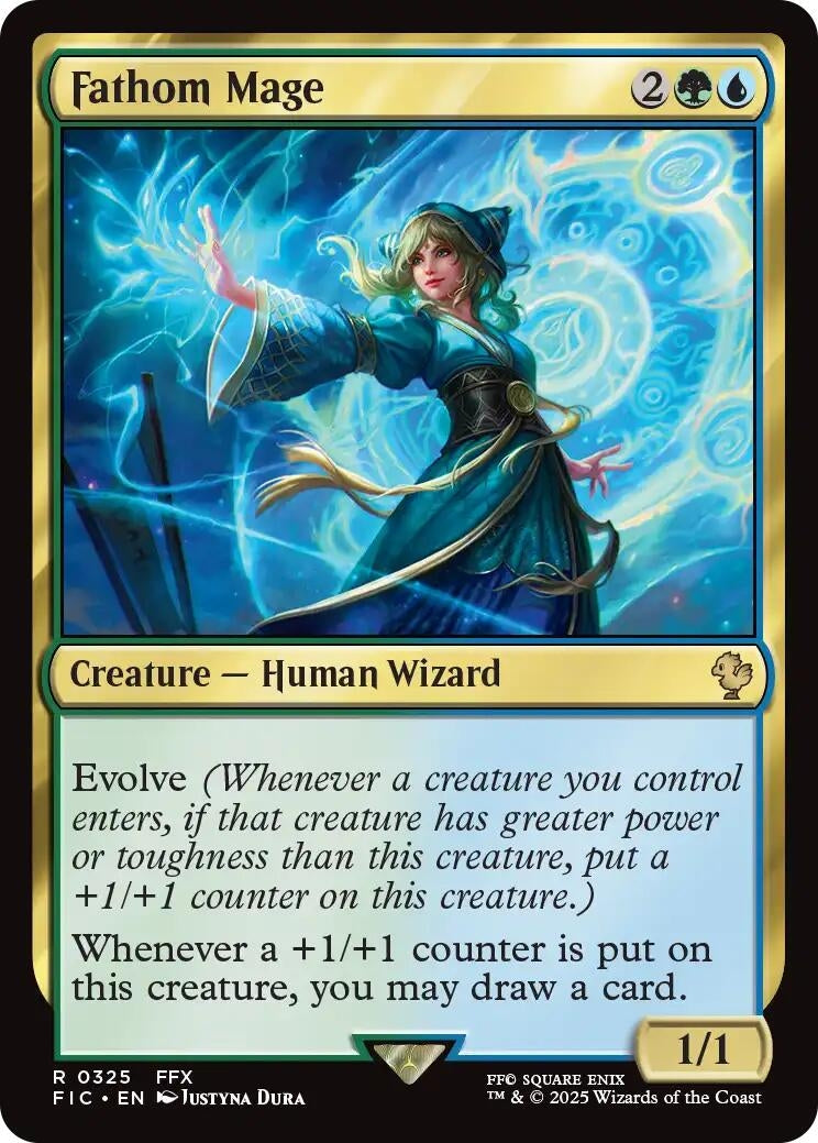 Image for Fathom Mage [325] - Magic: The Gathering