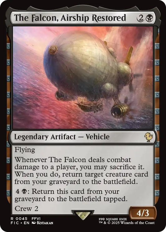 Image for The Falcon, Airship Restored [45] - Magic: The Gathering