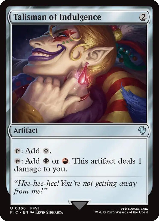 Image for Talisman of Indulgence [366] - Magic: The Gathering