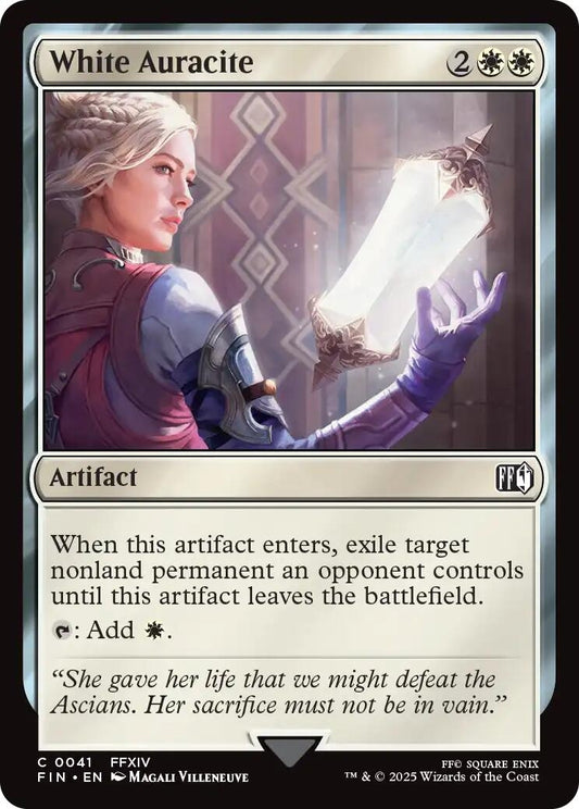 Image for White Auracite [41] - Magic: The Gathering