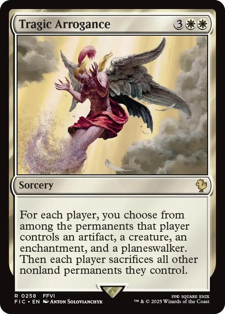Image for Tragic Arrogance [258] - Magic: The Gathering