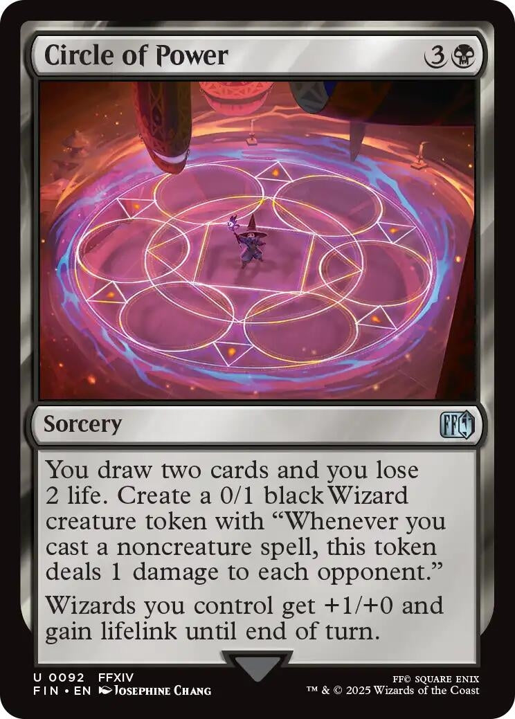 Image for Circle of Power [92] - Magic: The Gathering