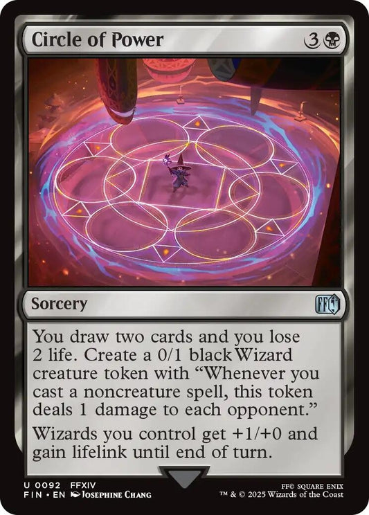 Image for Circle of Power [92] - Magic: The Gathering