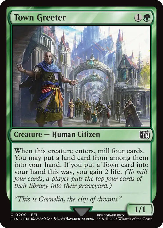 Image for Town Greeter [209] - Magic: The Gathering