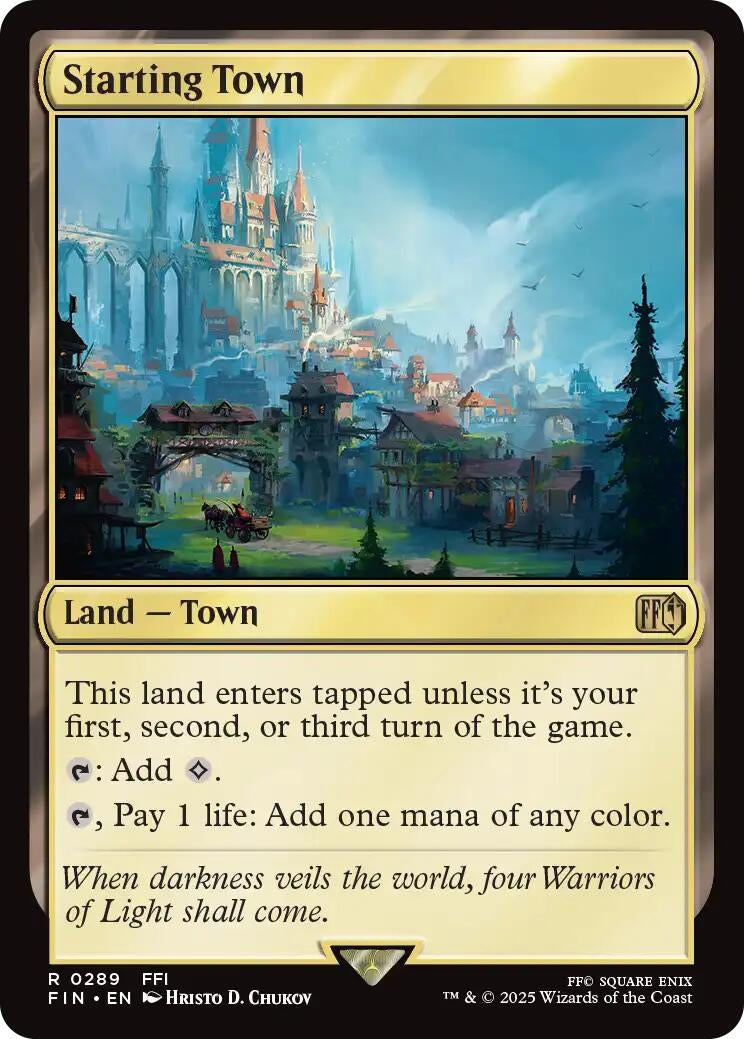 Image for Starting Town [289] - Magic: The Gathering