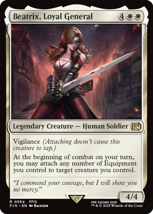Image for Beatrix, Loyal General [554] - Magic: The Gathering