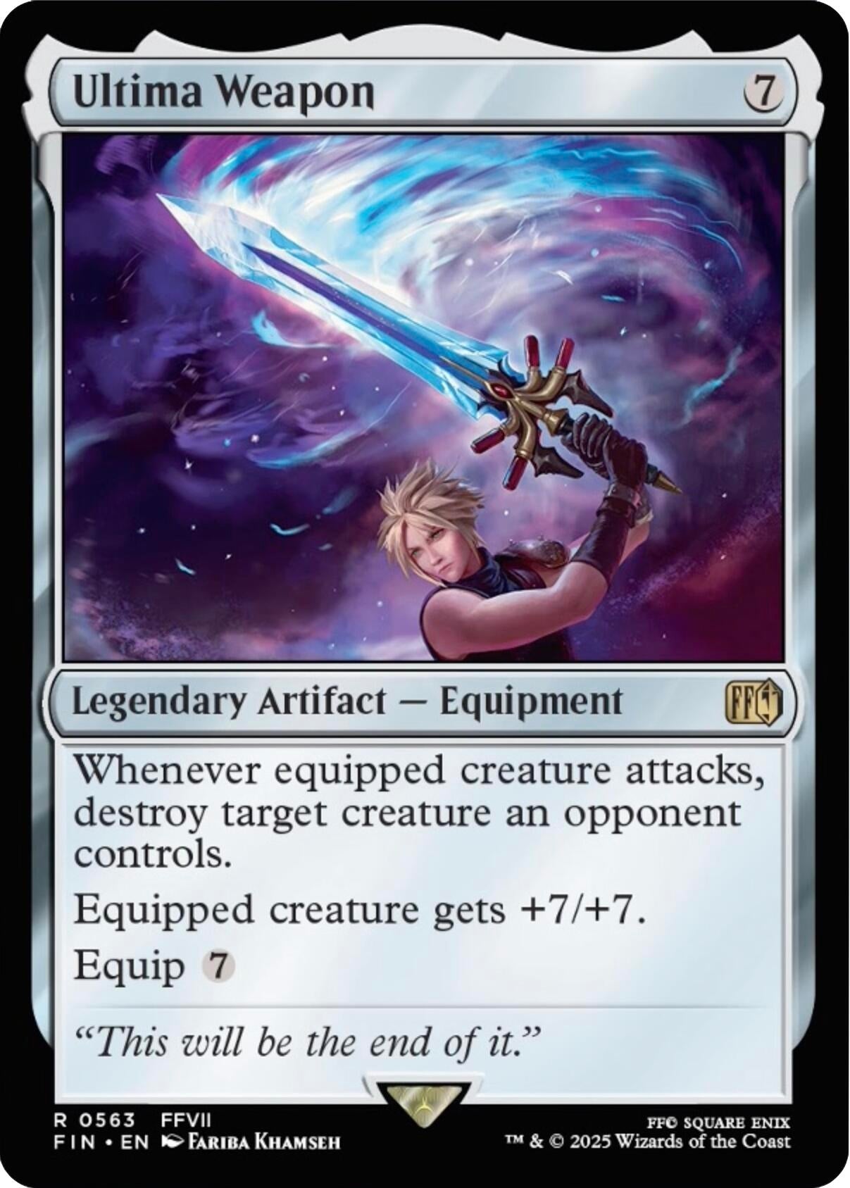 Image for Ultima Weapon [563] - Magic: The Gathering