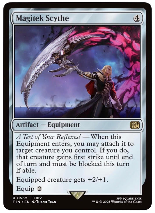 Image for Magitek Scythe [562] - Magic: The Gathering