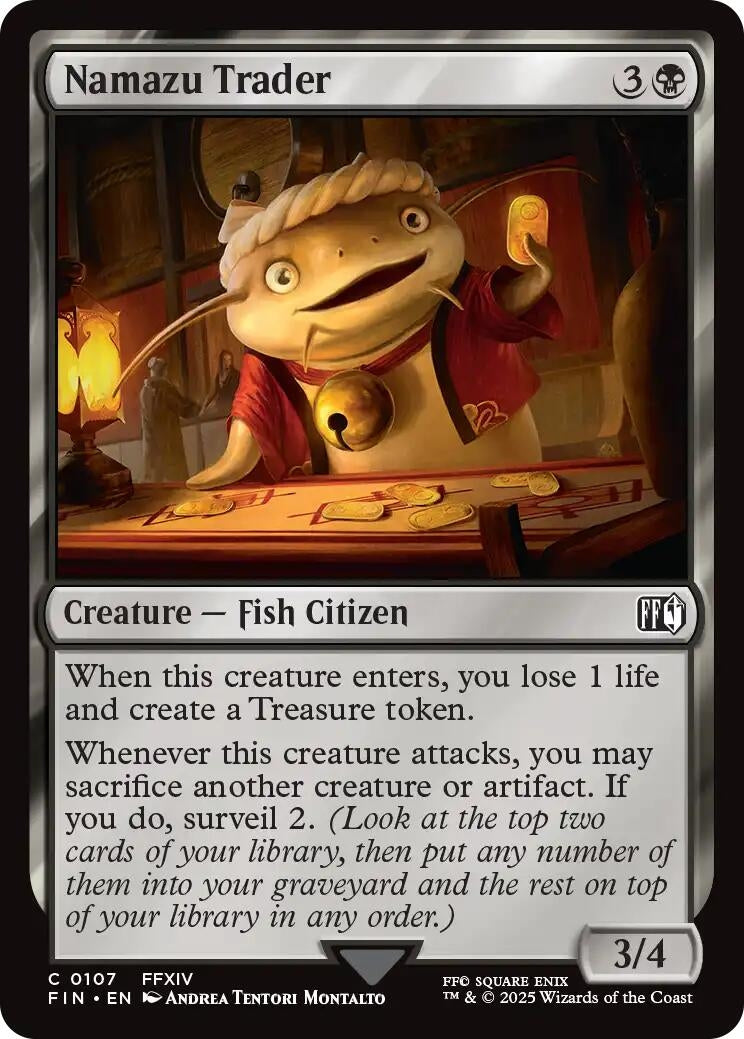 Image for Namazu Trader [107] - Magic: The Gathering