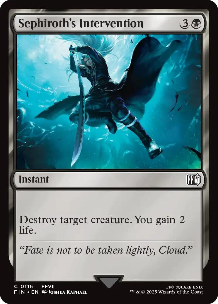 Image for Sephiroth's Intervention [116] - Magic: The Gathering