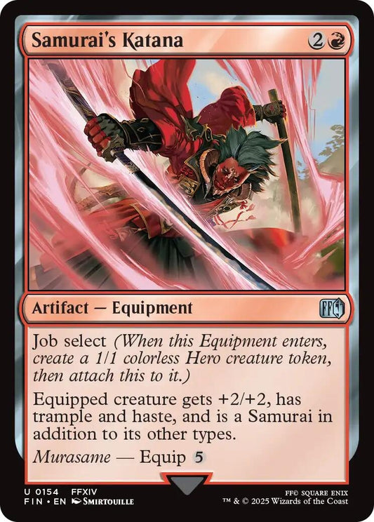 Image for Samurai's Katana [154] - Magic: The Gathering