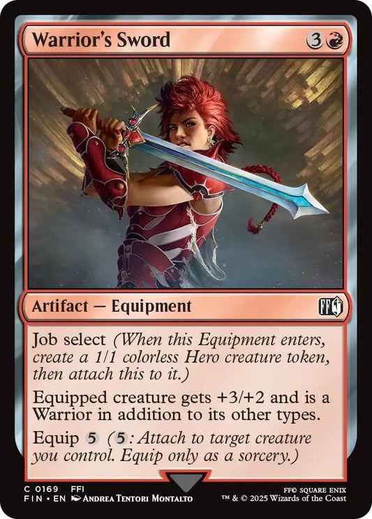 Image for Warrior's Sword [169] - Magic: The Gathering