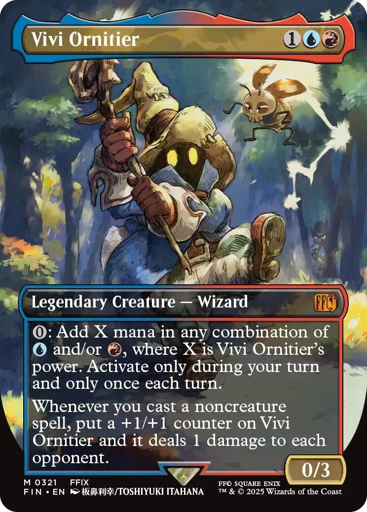 Image for Vivi Ornitier (Borderless) [321] - Magic: The Gathering