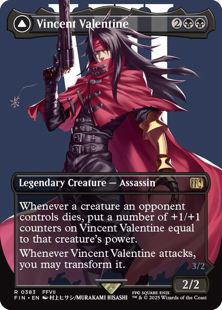Image for Vincent Valentine (Borderless) [383] - Magic: The Gathering