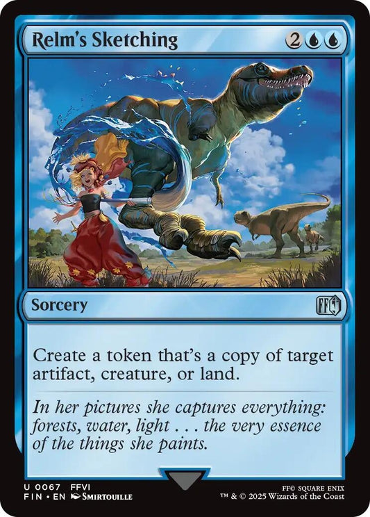 Image for Relm's Sketching [67] - Magic: The Gathering