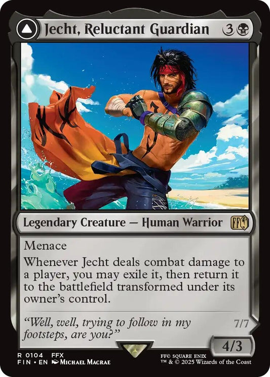 Image for Jecht, Reluctant Guardian [104] - Magic: The Gathering