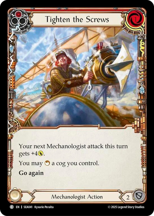 Image for Tighten the Screws [SEA041] - Flesh and Blood TCG