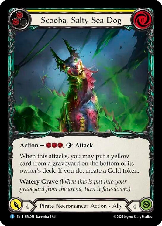 Image for Scooba, Salty Sea Dog [SEA061] - Flesh and Blood TCG