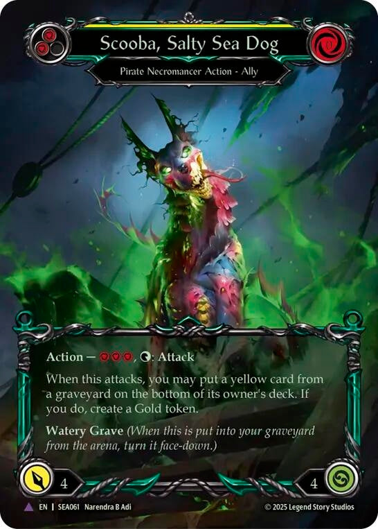 Image for Scooba, Salty Sea Dog (Marvel) [SEA061] - Flesh and Blood TCG