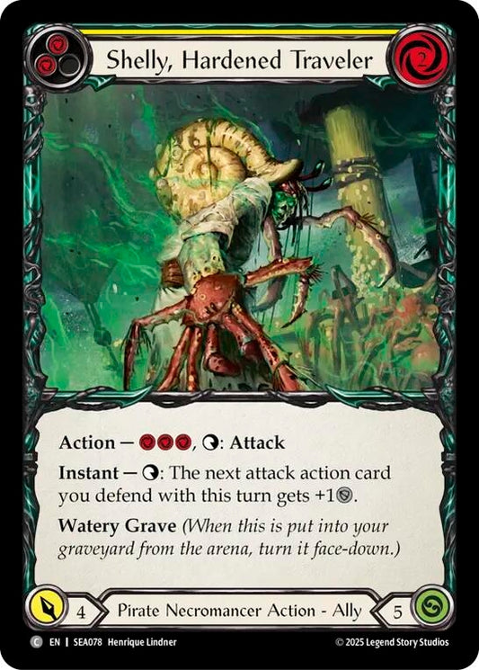 Image for Shelly, Hardened Traveler [SEA078] - Flesh and Blood TCG