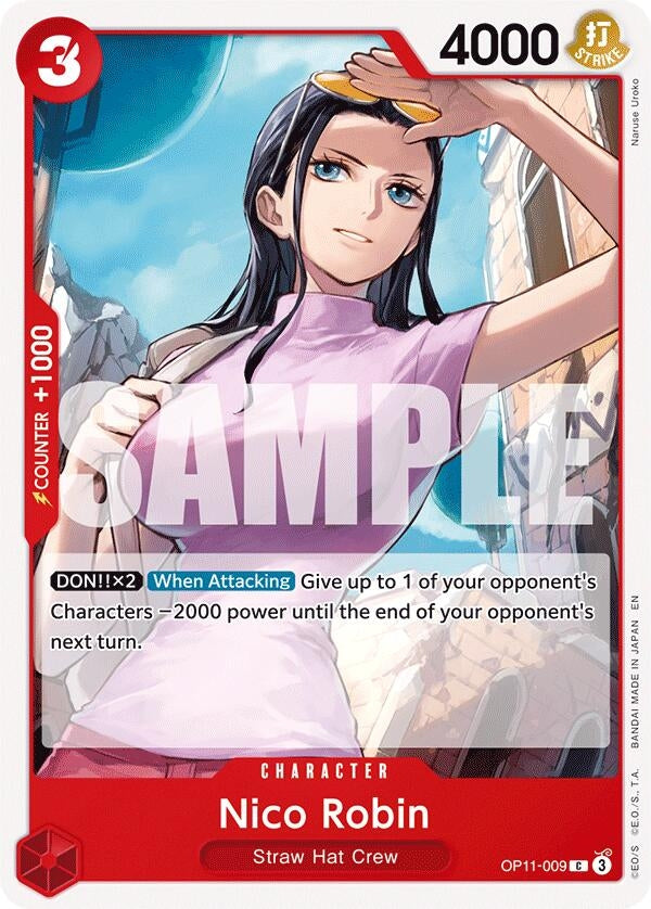 Image for Nico Robin [OP11-009] - One Piece Card Game