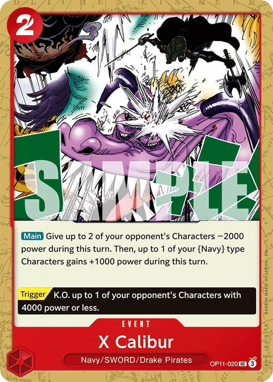 Image for X Calibur [OP11-020] - One Piece Card Game
