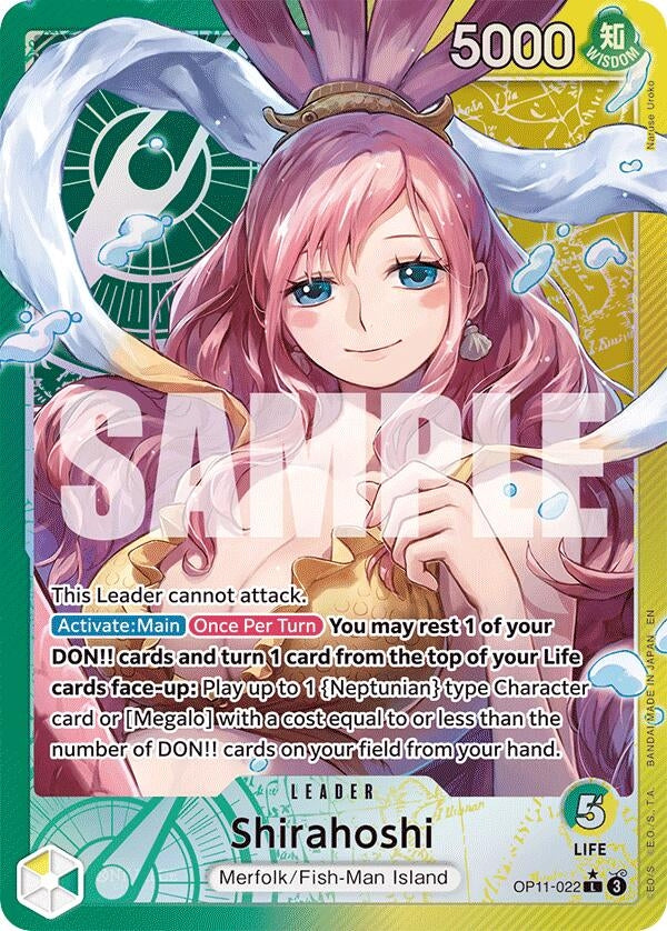 Image for Shirahoshi (022) (Alternate Art) [OP11-022] - One Piece Card Game