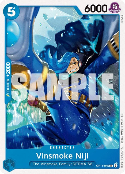 Image for Vinsmoke Niji [OP11-045] - One Piece Card Game