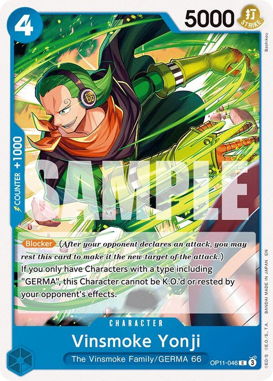 Image for Vinsmoke Yonji [OP11-046] - One Piece Card Game
