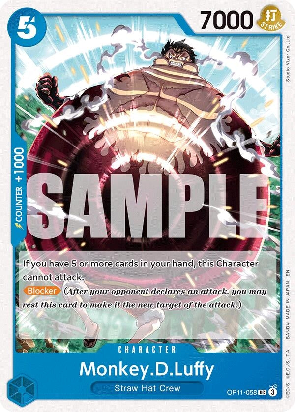 Image for Monkey.D.Luffy (058) [OP11-058] - One Piece Card Game