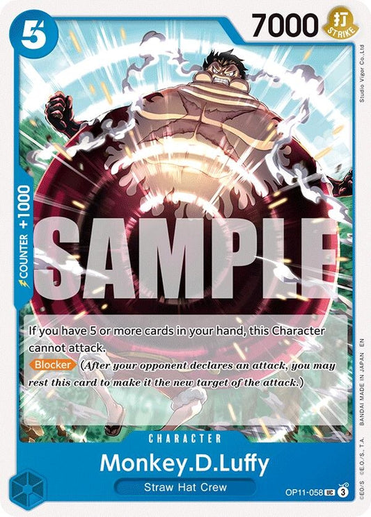 Image for Monkey.D.Luffy (058) [OP11-058] - One Piece Card Game