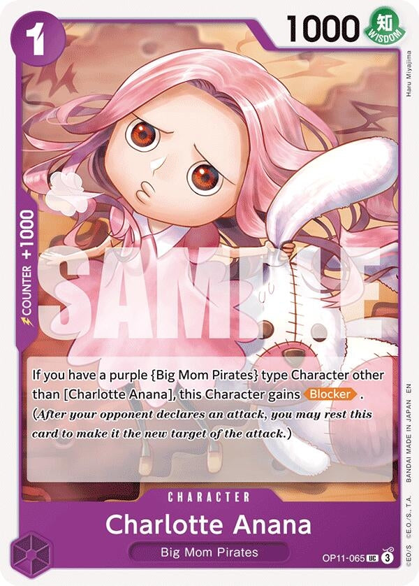 Image for Charlotte Anana [OP11-065] - One Piece Card Game